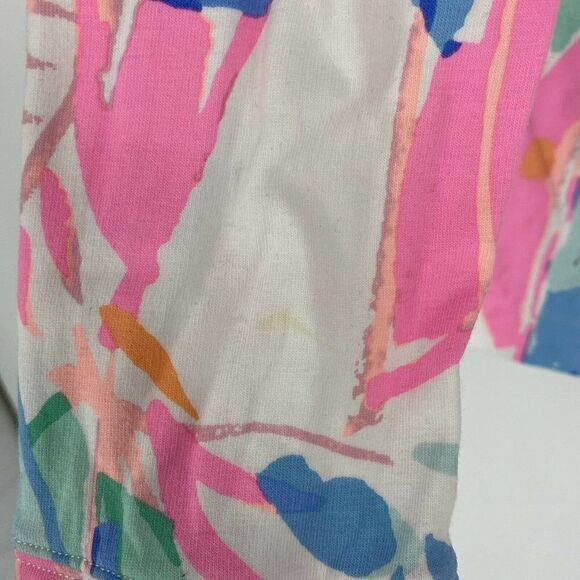 Lilly Pulitzer Shirt Out To Sea Print Skipper Popover - Picture 5 of 7